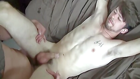 Sexy chick on a big dick at once