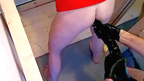 Sexy dark brown for amateur massage and anal fuck
